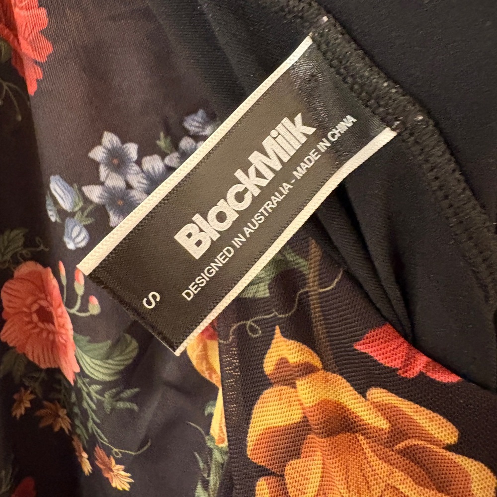 Blackmilk Vintage Flowers Tiers Romance Dress - Picture 6 of 6